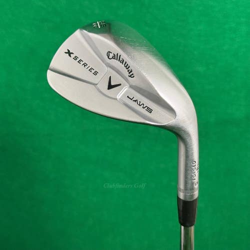 Callaway X Series Jaws Satin Chrome 58-CC 58 Gap Wedge DG 105 S300 Steel Stiff