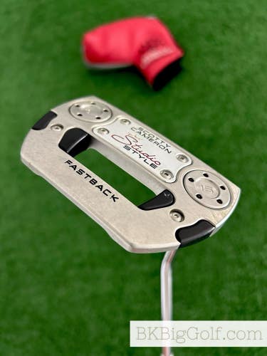 Titleist Scotty Cameron Studio Style 25 Fastback 33 Putter w Headcover