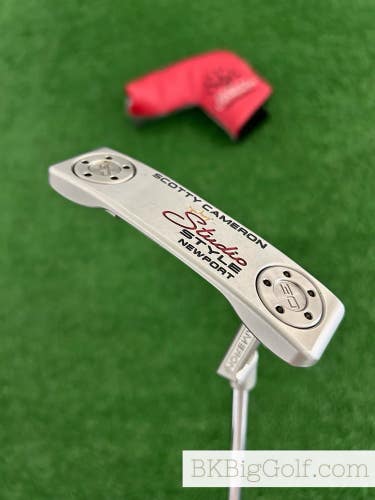 Titleist Scotty Cameron Studio Style 25 Newport 34 Putter w Headcover