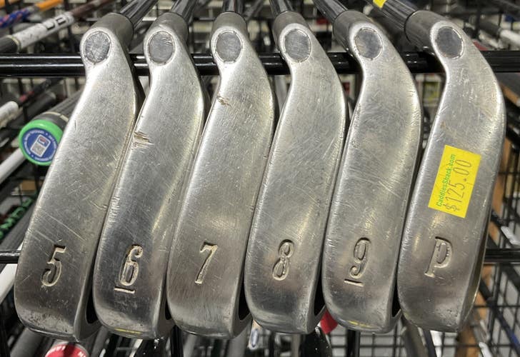 Callaway BIG BERTHA X-12 5-P Irons Set MEMPHIS10 '98 Stiff Flex Steel Shaft USED