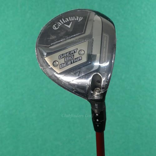 Callaway 2023 Great Big Bertha Fairway 21 7 Wood Denali 6.0 Graphite Stiff & HC