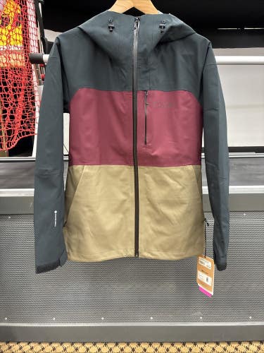 Flylow Lucy Jacket Size Small Black/Ruby/Capers Size SMALL NEW 24/25