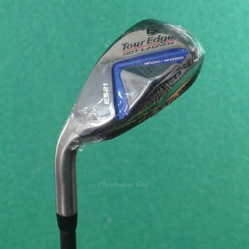 LH Lady Tour Edge Hot Launch E521 Iron-Wood Single 6 Iron Graphite Ladies w/ HC