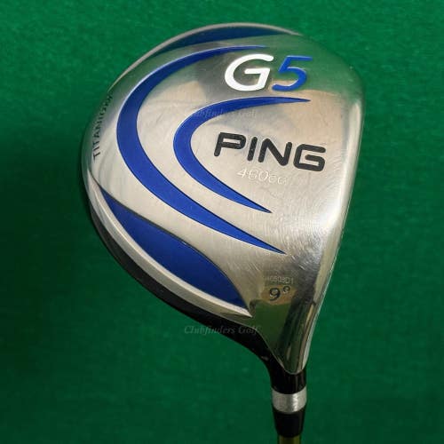 Ping G5 460cc 9 Titanium Driver Aldila NV 350 65-S Graphite Stiff