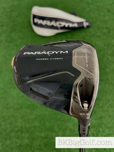 Callaway Paradym 10.5 Driver w Headcover / Extra Stiff