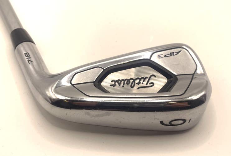 Titleist AP3 718 Single 6 Iron KBS Tour C-Taper 130 X Extra Stiff Shaft *NICE*