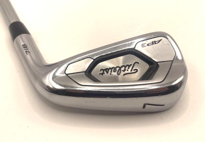 Titleist AP3 718 Single 7 Iron KBS Tour C-Taper 130 X Extra Stiff Shaft *NICE*