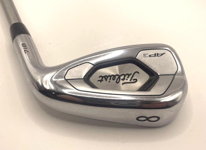 Titleist AP3 718 Single 8 Iron KBS Tour C-Taper 130 X Extra Stiff Shaft *NICE*