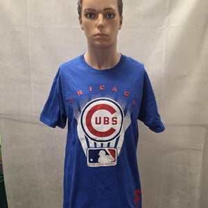 NWT Chicago Cubs Mitchell & Ness Shirt M MLB