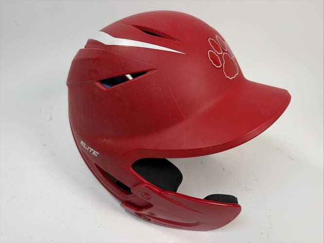 Easton Elite X Baseball Helmet, Red Matte, 6 1/2"-7 1/8"