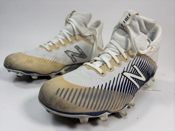 New Balance Freeze Lacrosse Cleats, Blue/White, Size 8.5