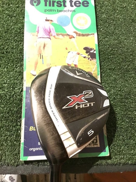 Callaway Left Handed Ladies X2 Hot 5 Wood Aldila Graphite Shaft (39.5)