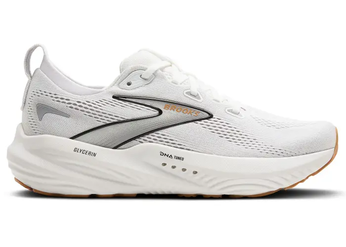 Size 6.5 - Brooks Glycerin 22 White (Women's) 120434-1B-135