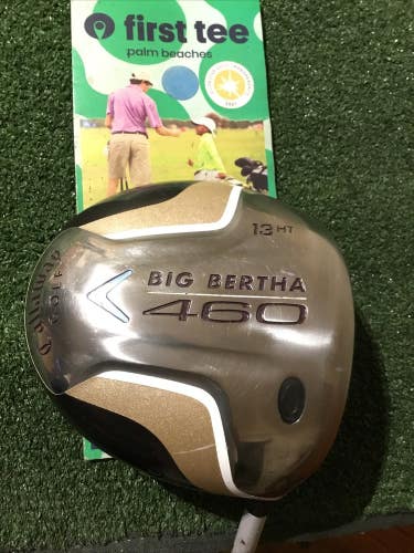 Callaway Ladies Big Bertha 460 HT 13* Driver Aldila NVS 55g Graphite Shaft 43.5