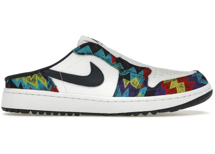 Size 10.5M/12W - Jordan 1 Mule Golf Nothing But Net ( NO BOX) FJ1214-100