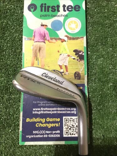 Cleveland RTX6 Zipcore Mid 58* Lob Wedge LW Wedge Flex Spinner Tour Issue Steel