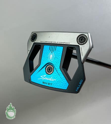 Right Handed TaylorMade Spider 5K-ZT Milled 34" Putter Black Steel Golf Club