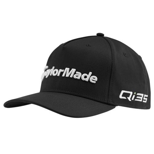 NEW 2025 TaylorMade Tour A-Frame Qi35/TP5 Black Snapback Adjustable Golf Hat/Cap