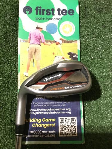 Taylormade Left Handed Aero Burner Pitching Wedge (PW) Regular REAX 88 Steel LH
