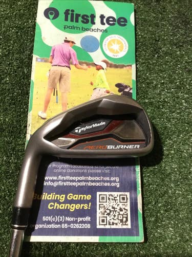 Taylormade Left Handed Aero Burner 5 Iron Regular REAX 88 Steel Shaft (38.5)