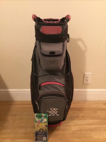 Callaway Ladies ORG14 Cart Golf Bag with 14-way Dividers & Rain Cover