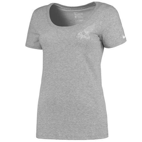 Nike Team USA Olympic Trials 801611-063 T-Shirt Women's L Gray DRY Running R132
