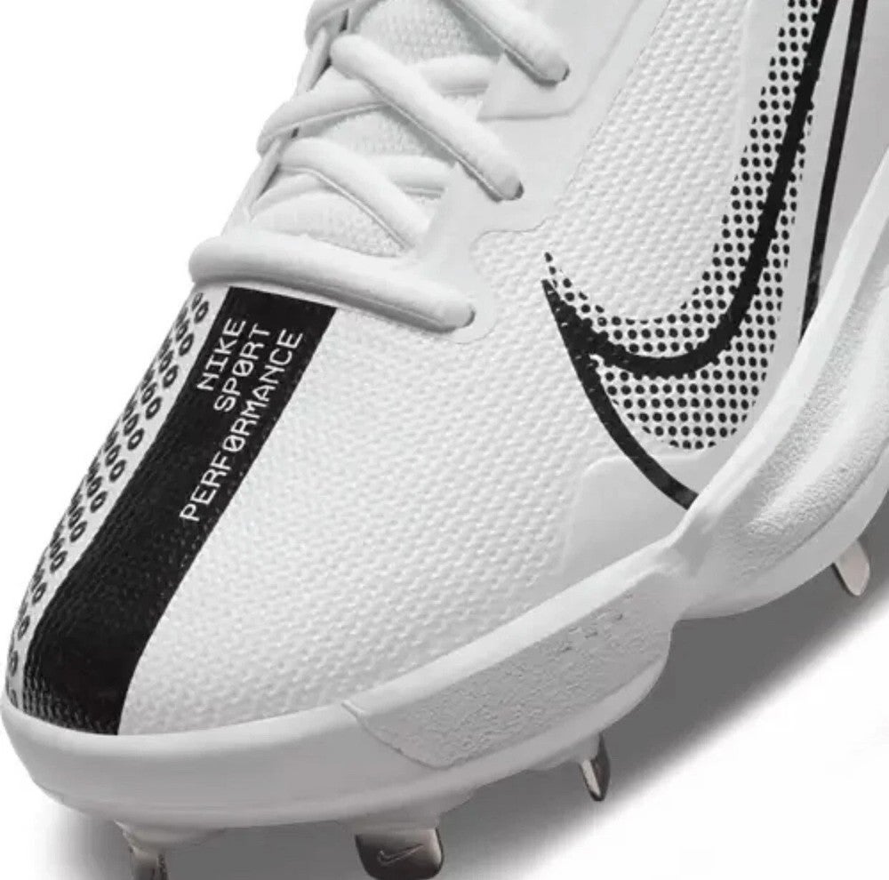 Nike Men Size 14 Force Zoom Trout 7 Pro METAL BASEBALL CLEATS White CQ7224-101 Nike Mens Shoes CQ7224-101 Force Zoom Trout 7 Pro Baseball  main image 2