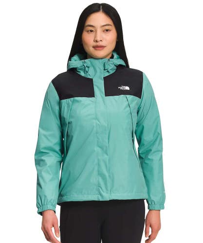 The North Face Antora Triclimate Jacket Women's XS Green Full Zip Hooded ONF723