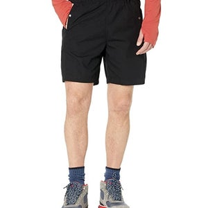 The North Face Ripstop Short Men XS Black Stretch Flat Front Regular Fit JDM1472