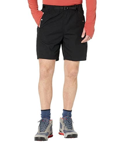 The North Face Ripstop Short Men XS Black Stretch Flat Front Regular Fit JDM1472