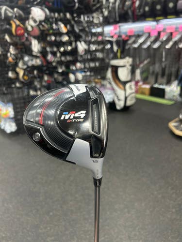 Used Taylormade M4 D-TYPE Mens Driver RH 12.0 Degree 11337-S000483024