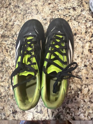 Black Unisex Size M 7.5 (W 8.5) Adidas Copa Cleats (Used)