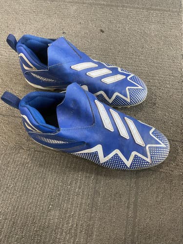 Used Adidas Soccer Cleats Royal Blue Senior 5 11614-S000234130