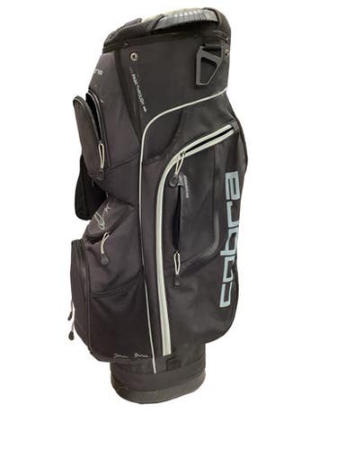 Used Cobra 14 WAY CART BAG Mens Cart Bag Black 11347-S000266839