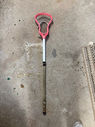 Warrior Evo QX-O Used Stringing Head on a ECD Carbon 3.0 (Used)