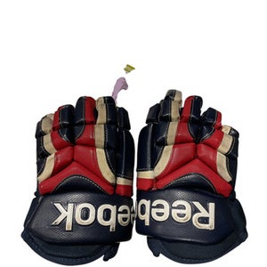 Used Reebok 7K Junior Gloves Navy Blue 11" 11847-S000034174