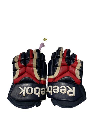 Used Reebok 7K Junior Gloves Navy Blue 11" 11847-S000034174