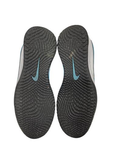 Used Nike Soccer Indoor Shoes Sky Blue Junior 04 11847-S000034165
