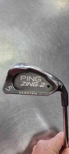 Used Ping ZING 2 BLACK DOT Mens Individual Iron RH 5 Iron 11497-S000156881