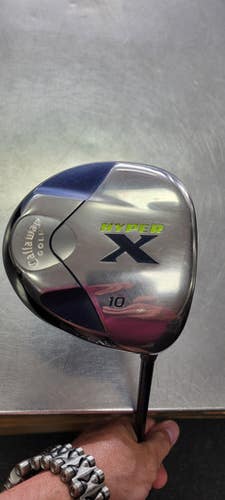 Used Callaway HYPER X Mens Driver RH 10.0 Degree 11497-S000156880