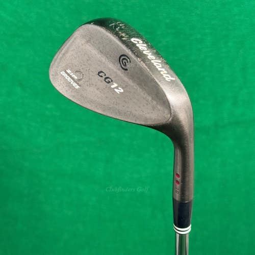 Cleveland CG12 Black Pearl 52-10 52 Gap Wedge Cleveland Traction Wedge Flex
