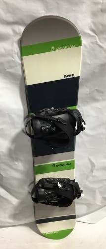 136 Snowjam Hero Snowboard w/ bindings