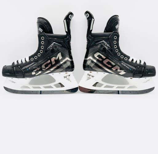 Custom NHL Pro Stock Black CCM Jetspeed FT6 Pro Hockey Skates-10.5-Regular Fit-296-LS Pulse Ti