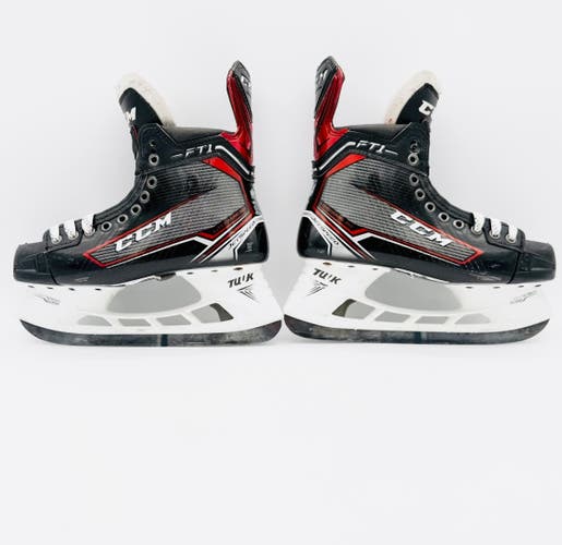 Custom NHL Pro Stock CCM Jetspeed FT1 Hockey Skates-7.5-D/A-272-LS3