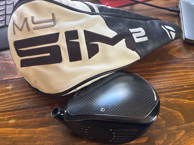 Blacked out TaylorMade mySim2 Left Hand Driver 10.5 Loft