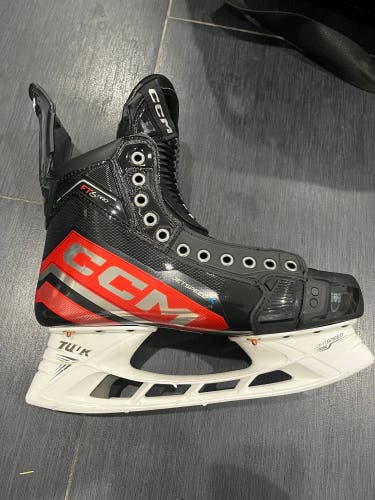 Custom Tuuk CCM JetSpeed FT6 Pro Hockey Skates Regular Width Pro Stock 9.5 (Used)