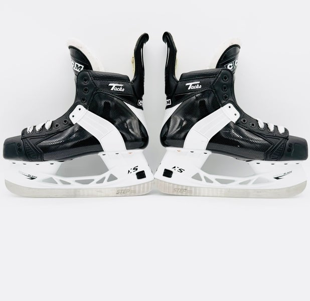 Nearly New CCM Super Tacks 652 Hockey Skates-8-Regular Fit-271-Step Stainless