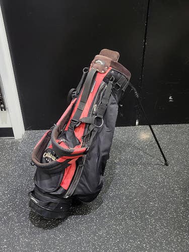 Used Callaway 5 WAY STAND BAG Mens Stand Bag Red 11849-S000038588