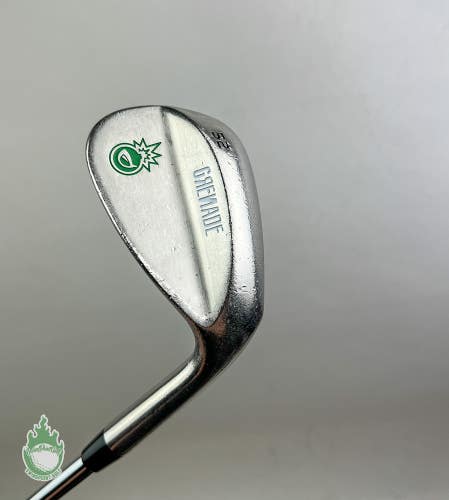 Right Handed BombTech Golf 52 Gap Wedge Grenade Steel Wedge Flex Golf Club