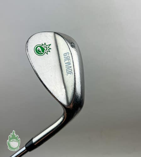 Right Handed BombTech Golf 56 Sand Wedge Grenade Steel Wedge Flex Golf Club